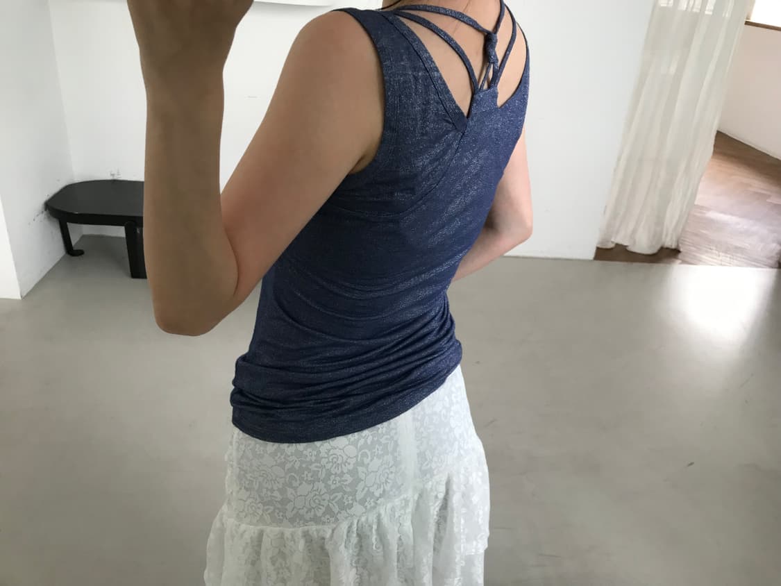 vintage lace skirt 상품이미지4