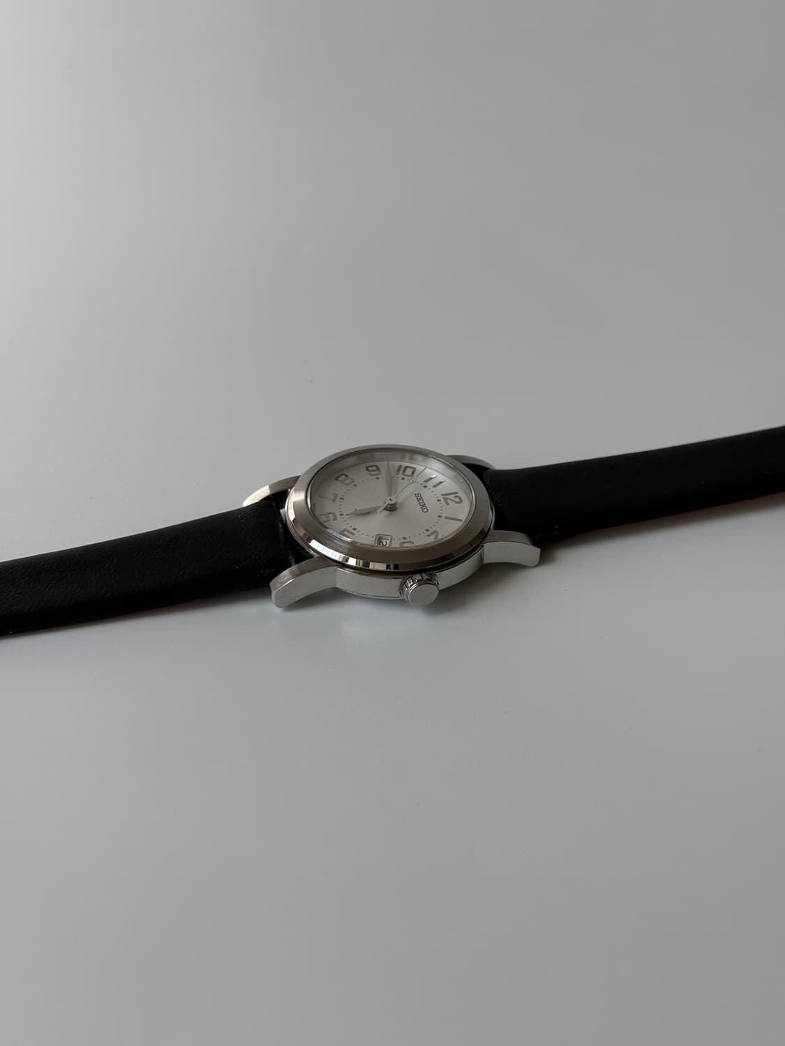 1990s Arabic Index Silver Ladies Quartz 상품이미지3