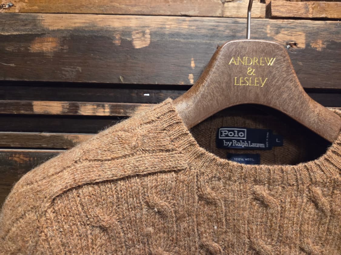 00'S 폴로랄프로렌 케이블니트 상품이미지2