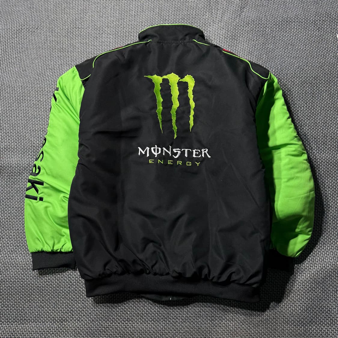 새상품 Monster Energy Kawasaki 레이싱 점퍼 (XL/X 상품이미지6