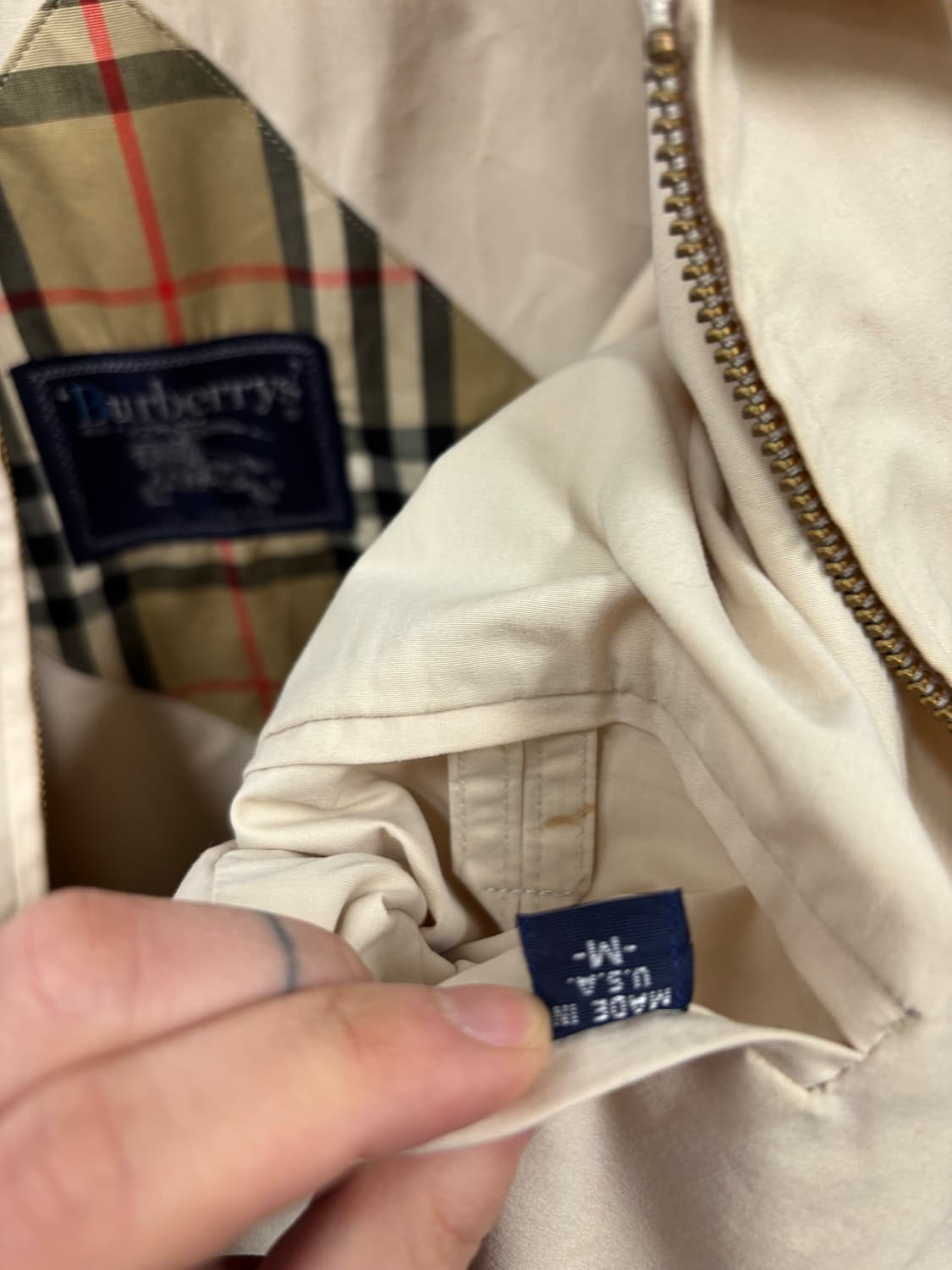 정품) 버버리 자켓 상품이미지9