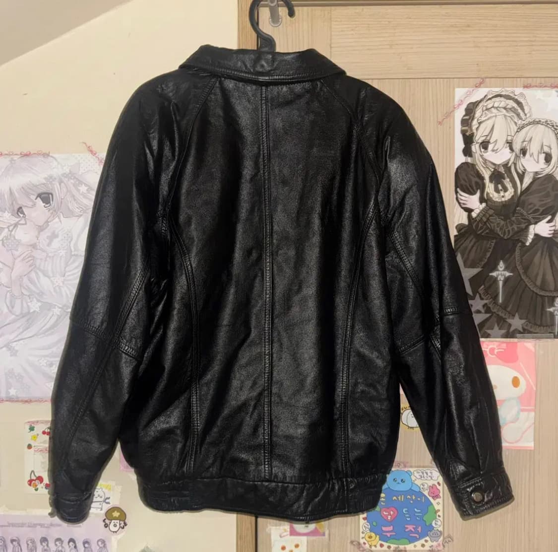 빈티지 레더자켓 100사이즈 상품이미지2