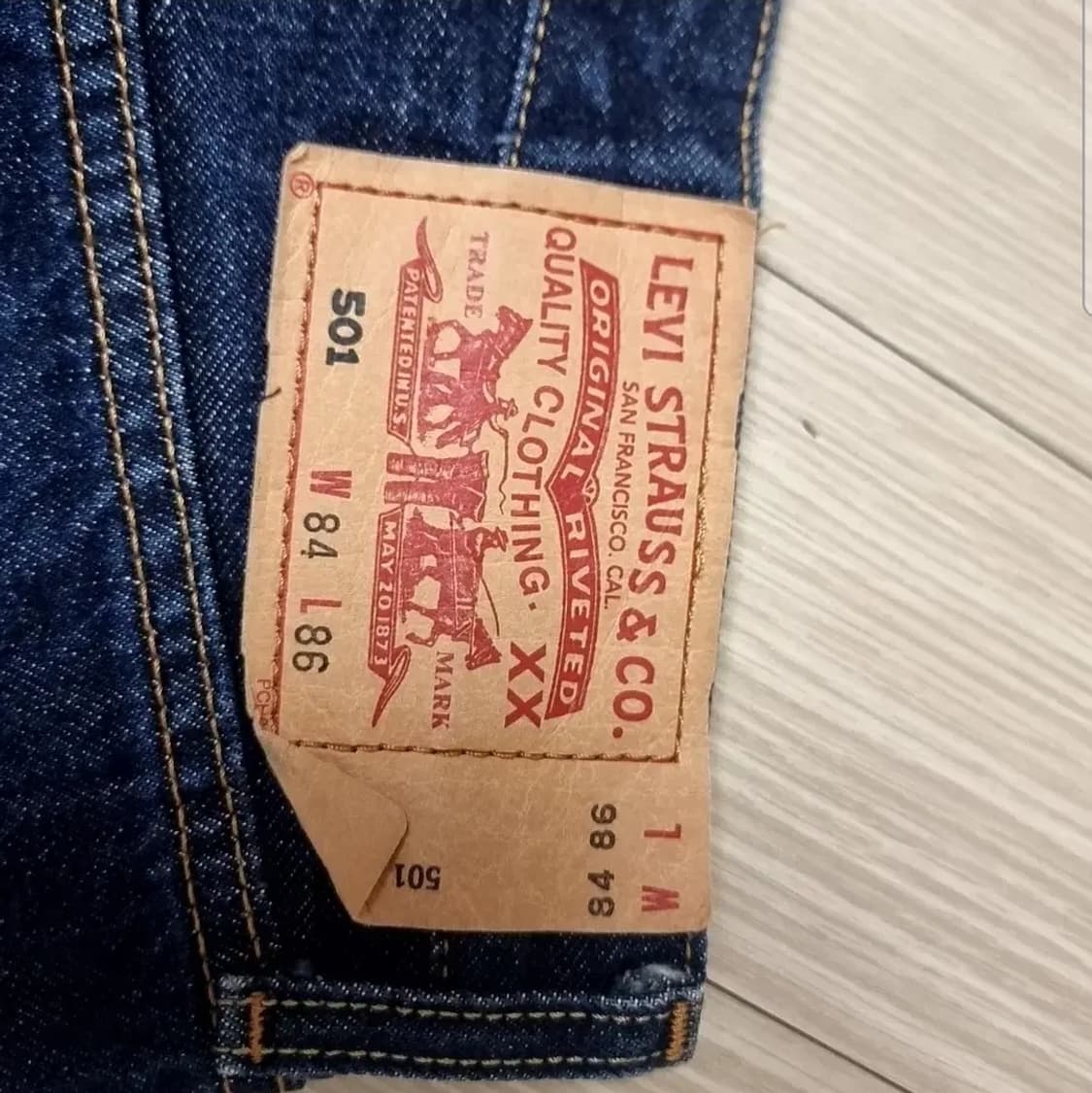 리바이스 501 청바지(32) 상품이미지4