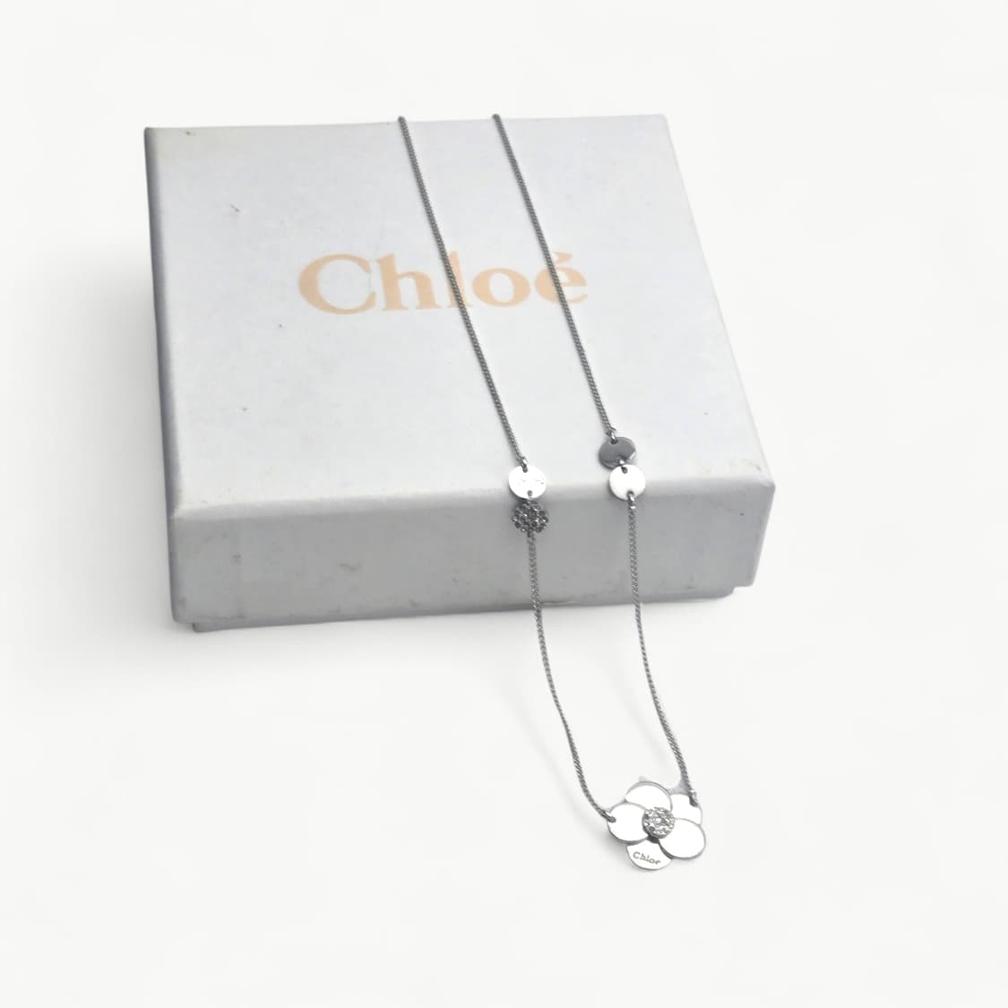 끌로에 플라워 체인 목걸이 상품이미지2