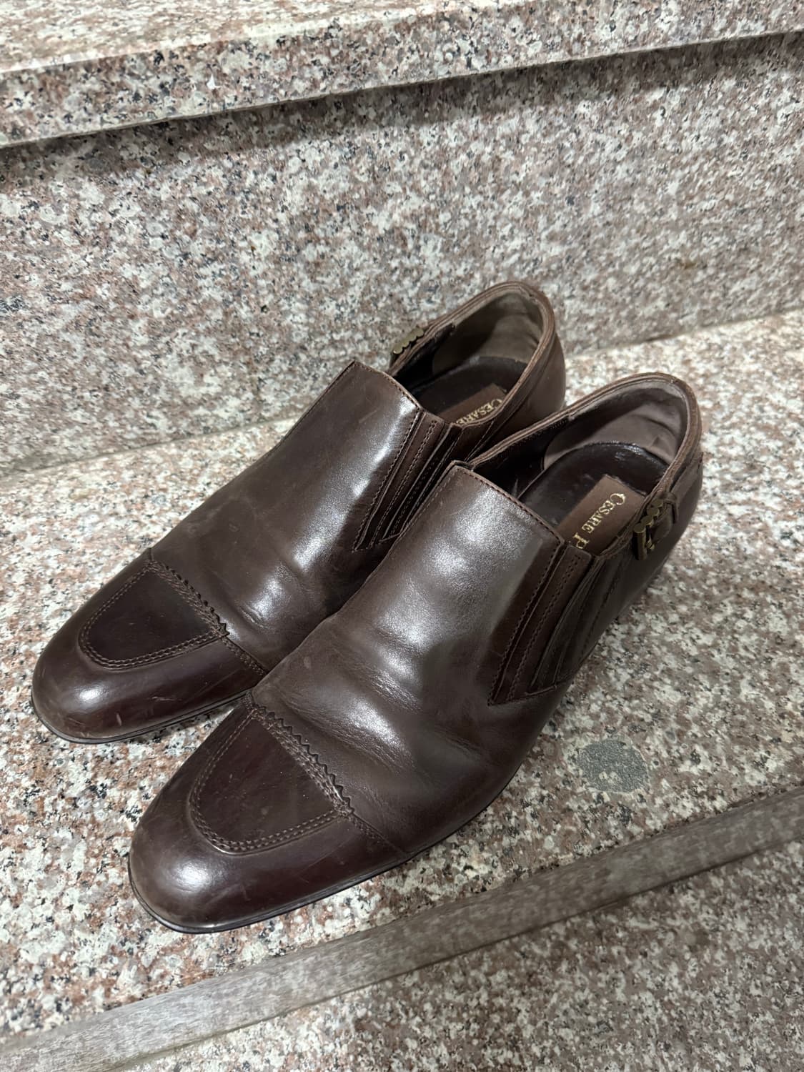 체사레 파치오티 브라운 로퍼 상품이미지1