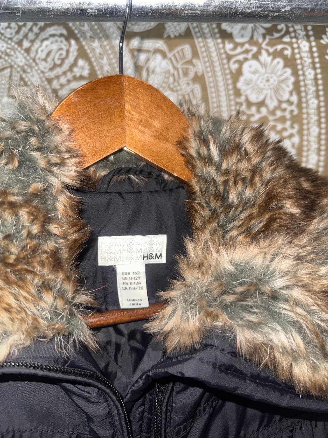 H&M 흐앤므 여성 양털 패디드 자켓  상품이미지5