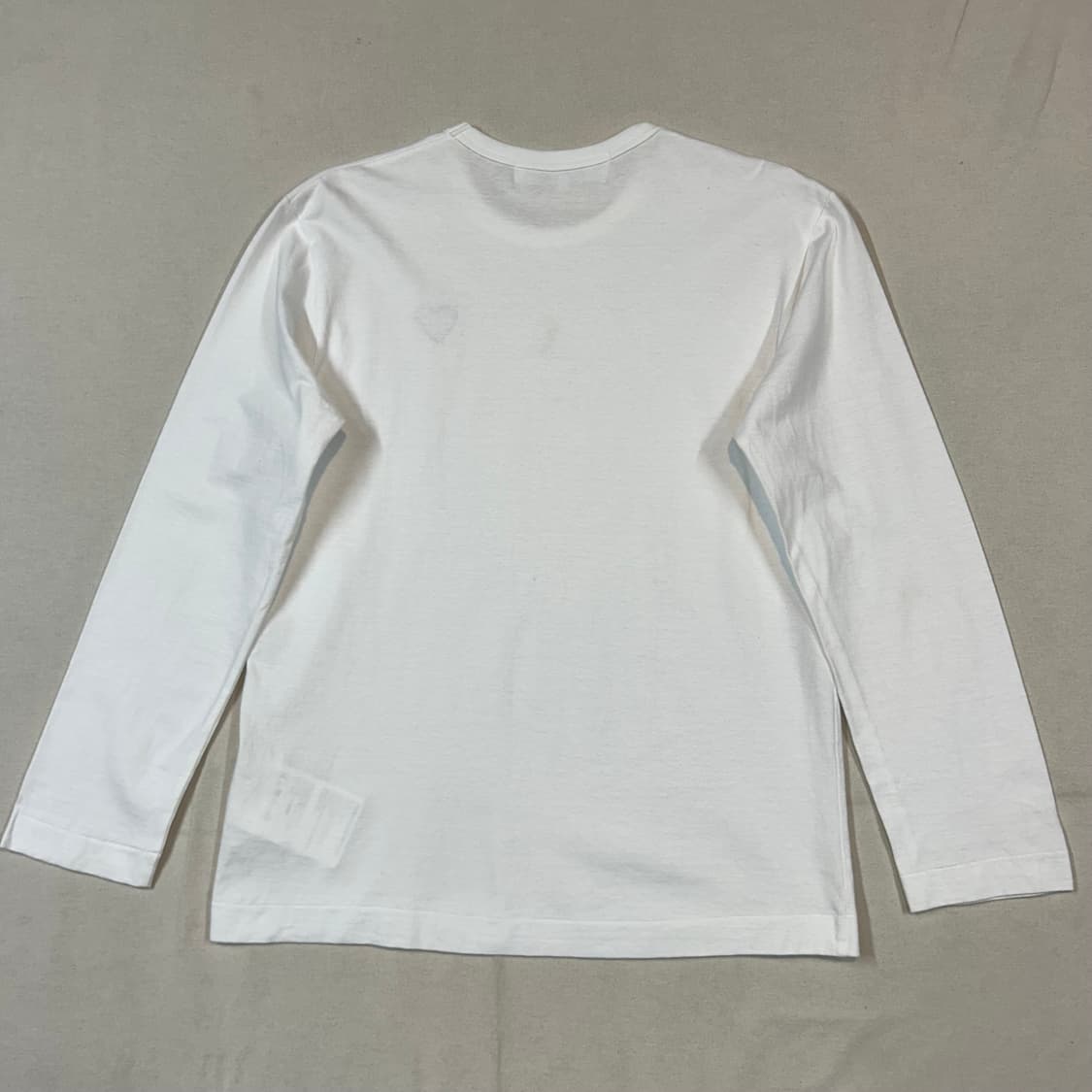 L) 꼼데가르송 플레이 하트 롱슬리브 긴팔 티셔츠 정품 상품이미지5