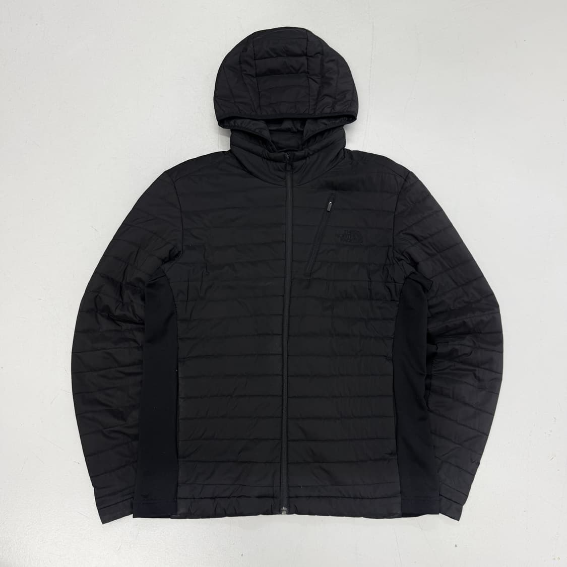 노스페이스 고프코어 애벌레 경량패딩 블랙 상품이미지2