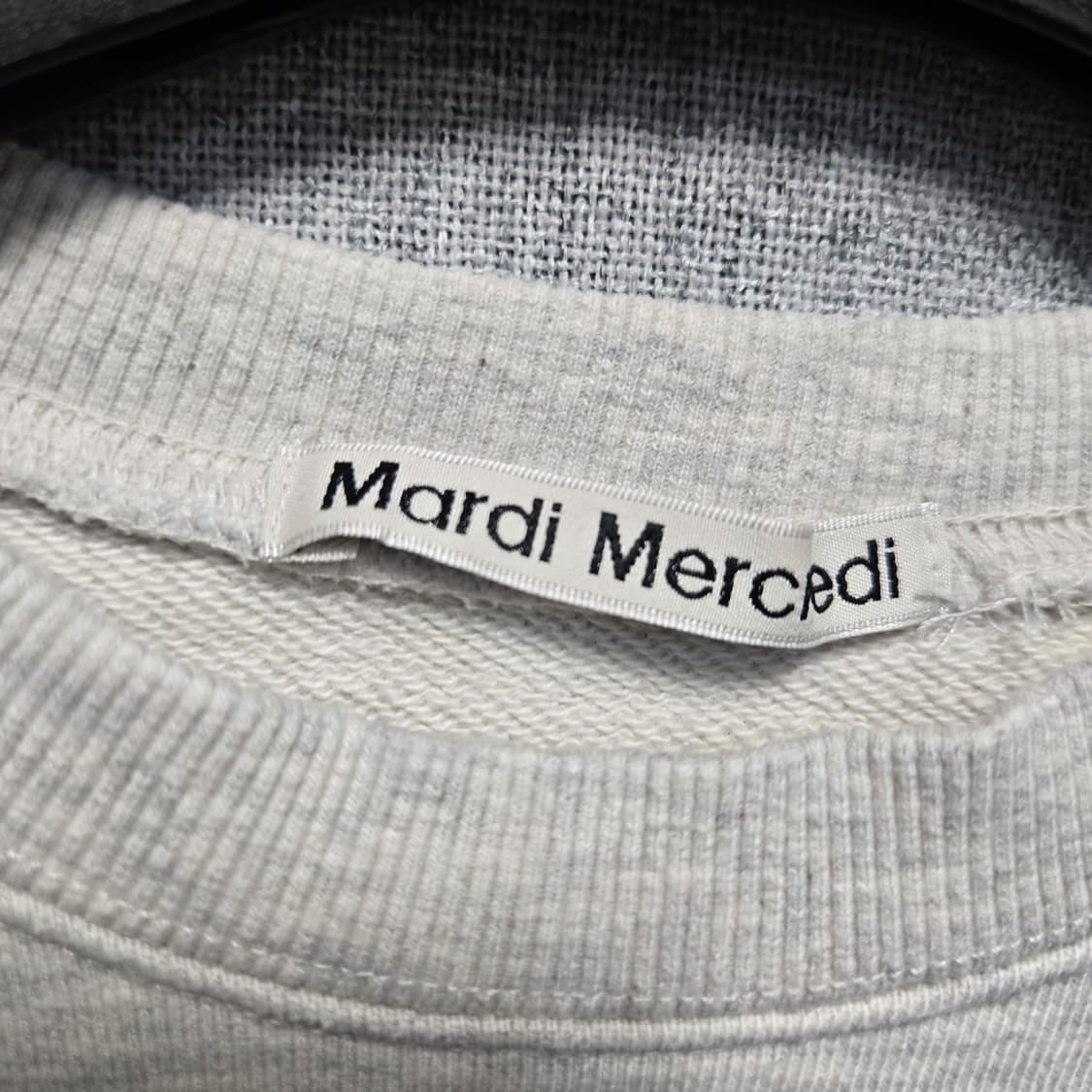 마르디 메크르디 맨투맨 브로콜리 오트밀  상품이미지3