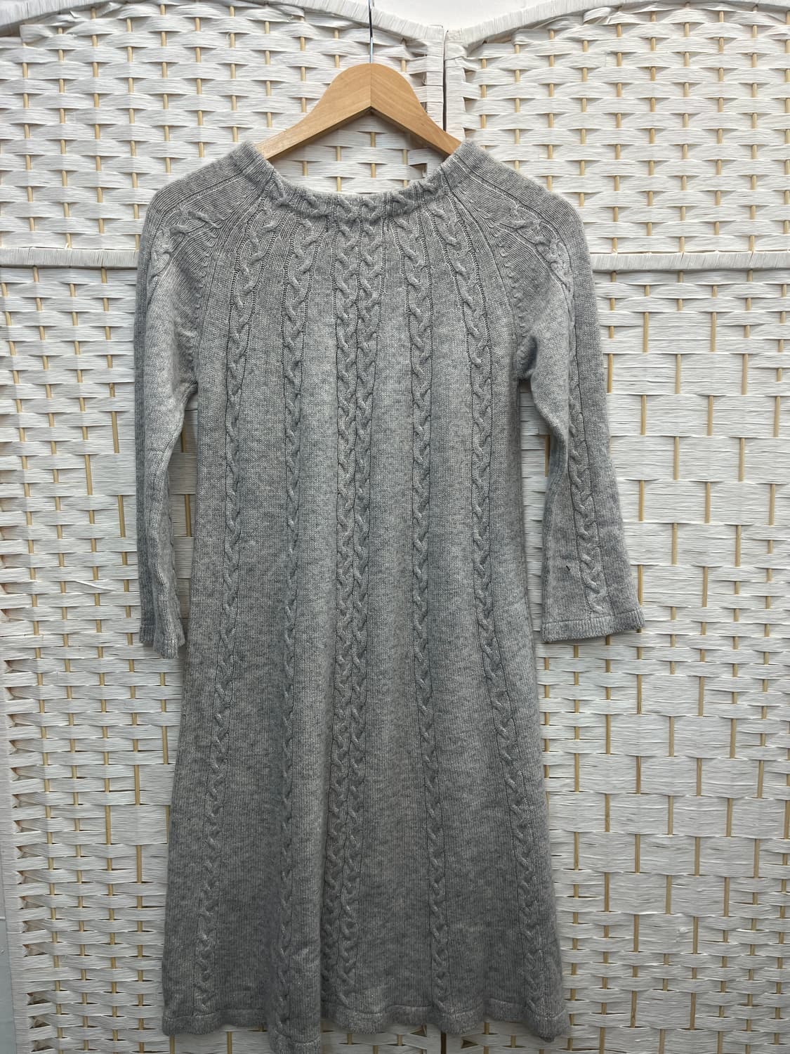 꽈배기 실버 니트 상품이미지5