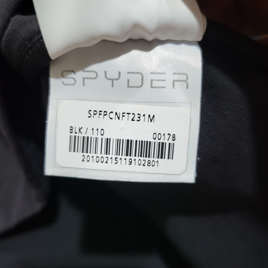 스파이더 기능성 러닝 집업 블랙 (2XL) 상품이미지7