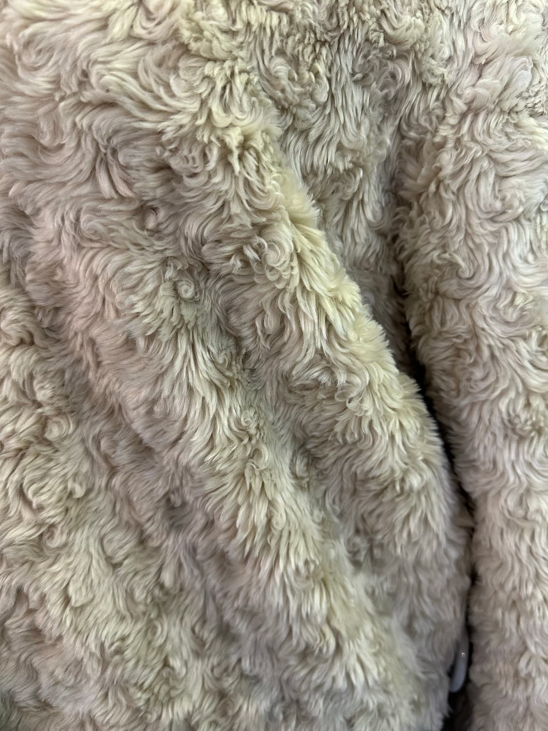 VINTAGE 빈티지 아이보리 에코퍼자켓 상품이미지6