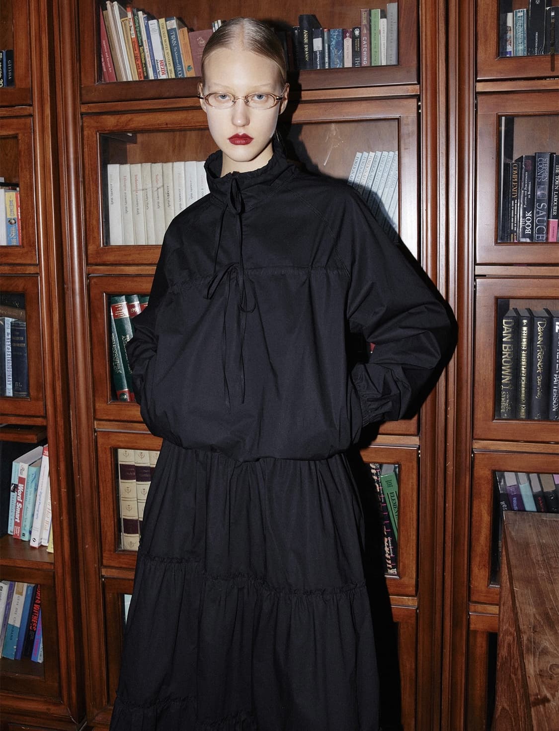 핍펫 셔링 코튼 아노락 상품이미지1