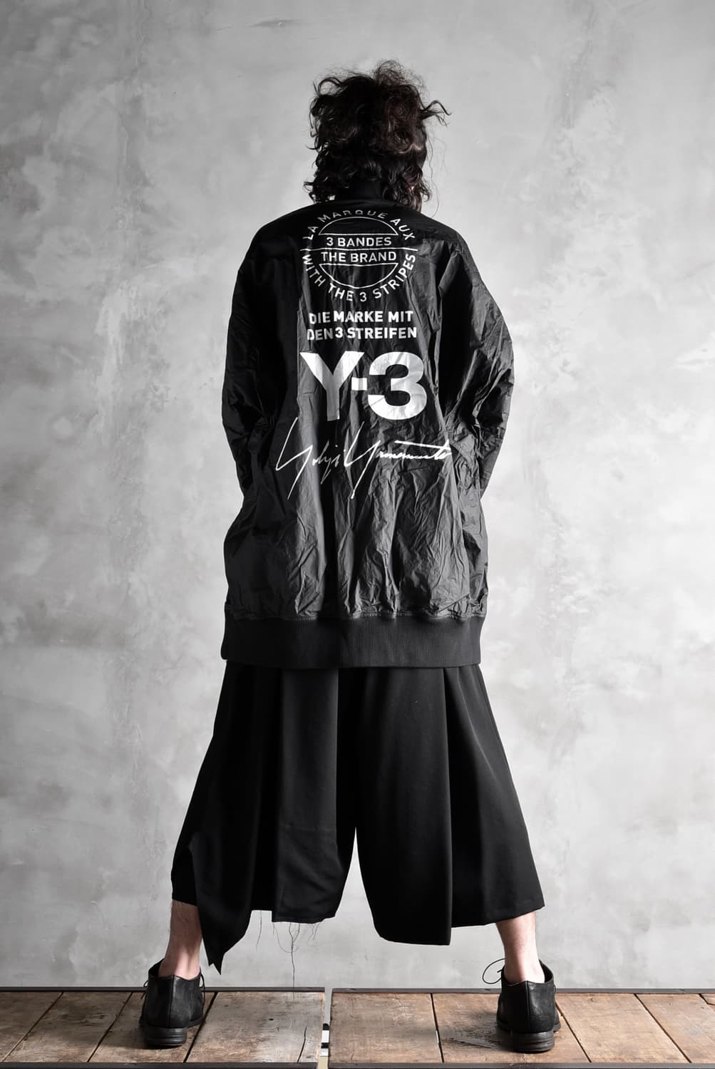요지야마모토 Y-3 18ss 리버서블 스태프 로고 자켓 상품이미지2