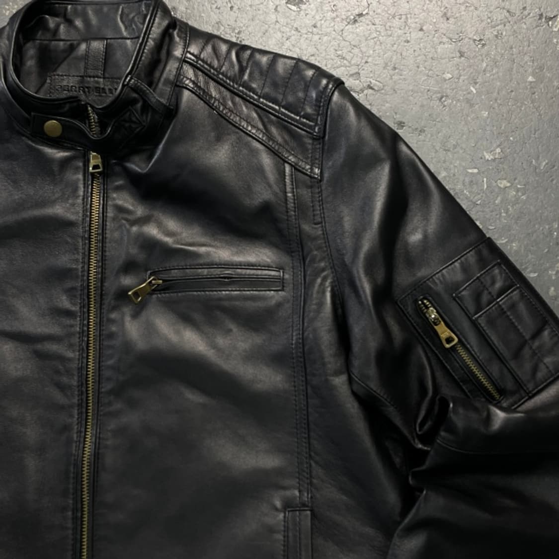 100 빈티지 램스킨 양가죽 자켓 상품이미지2