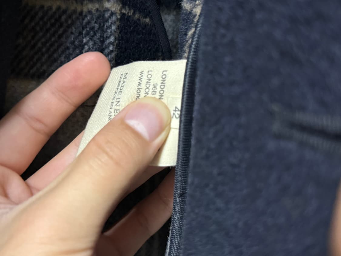 런던트레디션 발마칸 코트 R06 42사이즈 블랙 상품이미지5