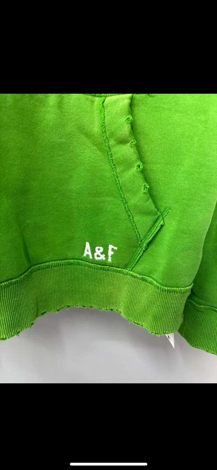 아베크롬비 스펠아웃 그린 후드티 H927 상품이미지3