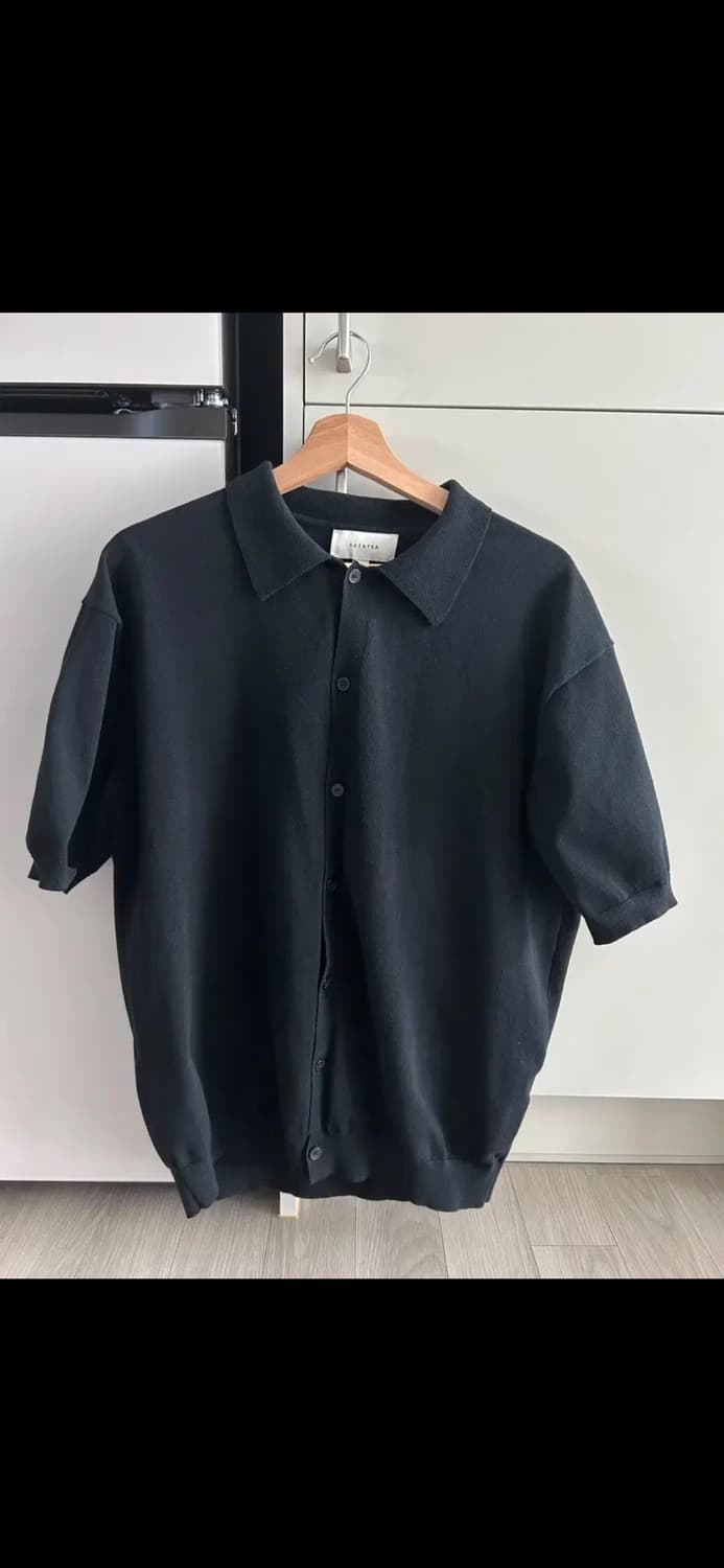 셔터 / 플레인하프가디건 블랙 / M 상품이미지2