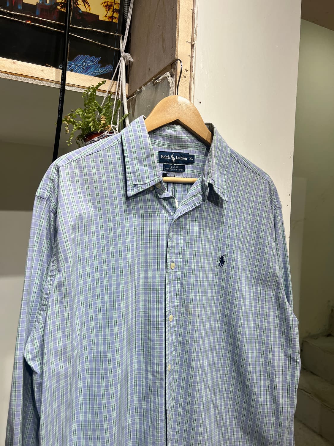 폴로 랄프로렌 체크 셔츠 상품이미지1