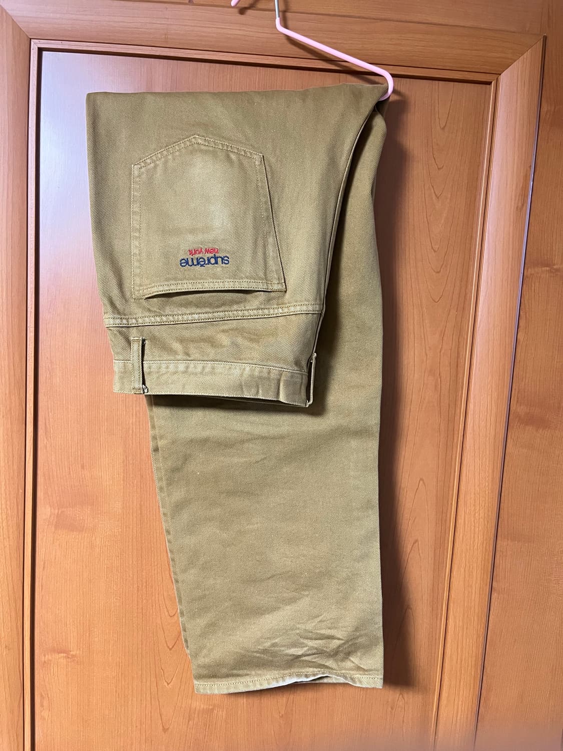 슈프림 배기진 라이트 브라운 34 상품이미지2