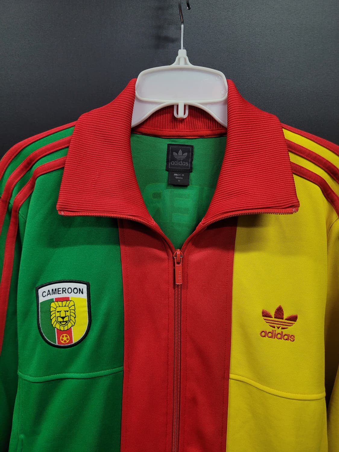 아디다스 카메룬 스페셜 에디션 트랙탑 대대장 희귀 저지 상품이미지2