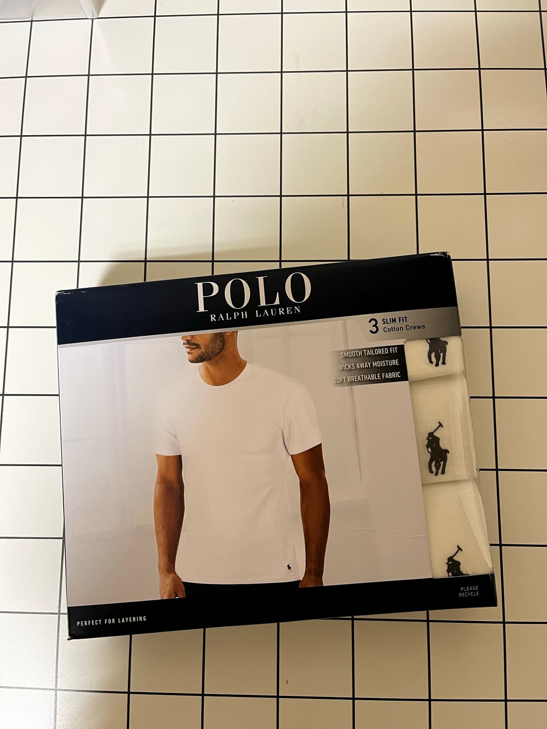 폴로 슬림핏 티셔츠 3개 S 상품이미지1