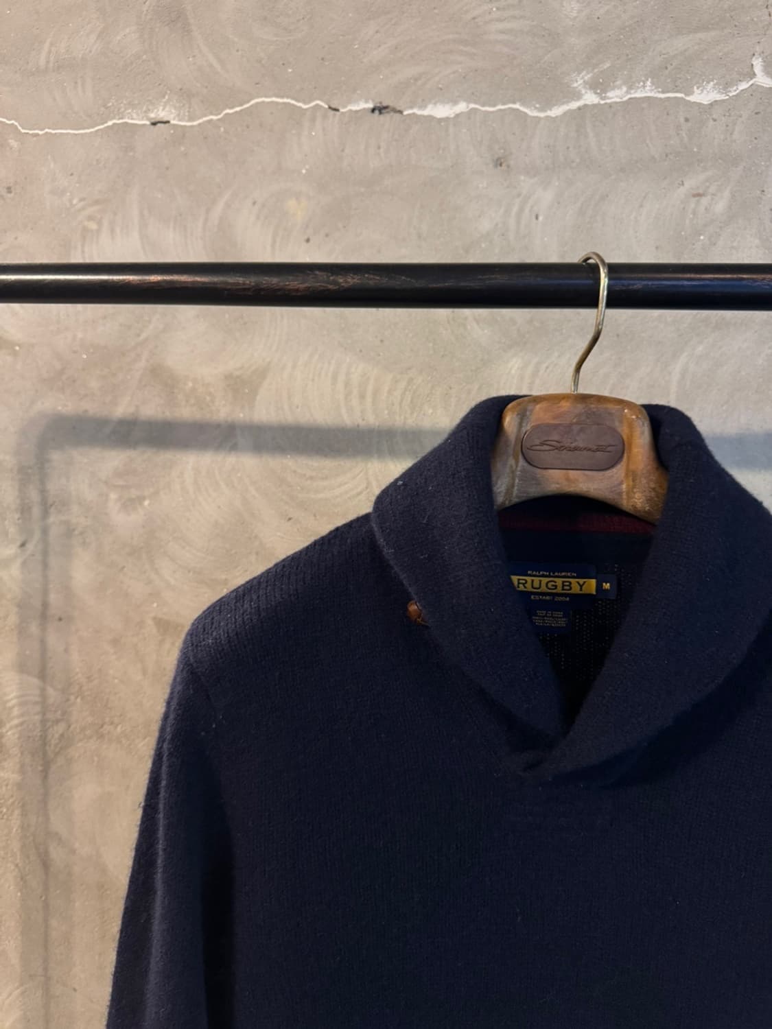 랄프로렌 럭비 숄칼라 가디건 55 상품이미지2