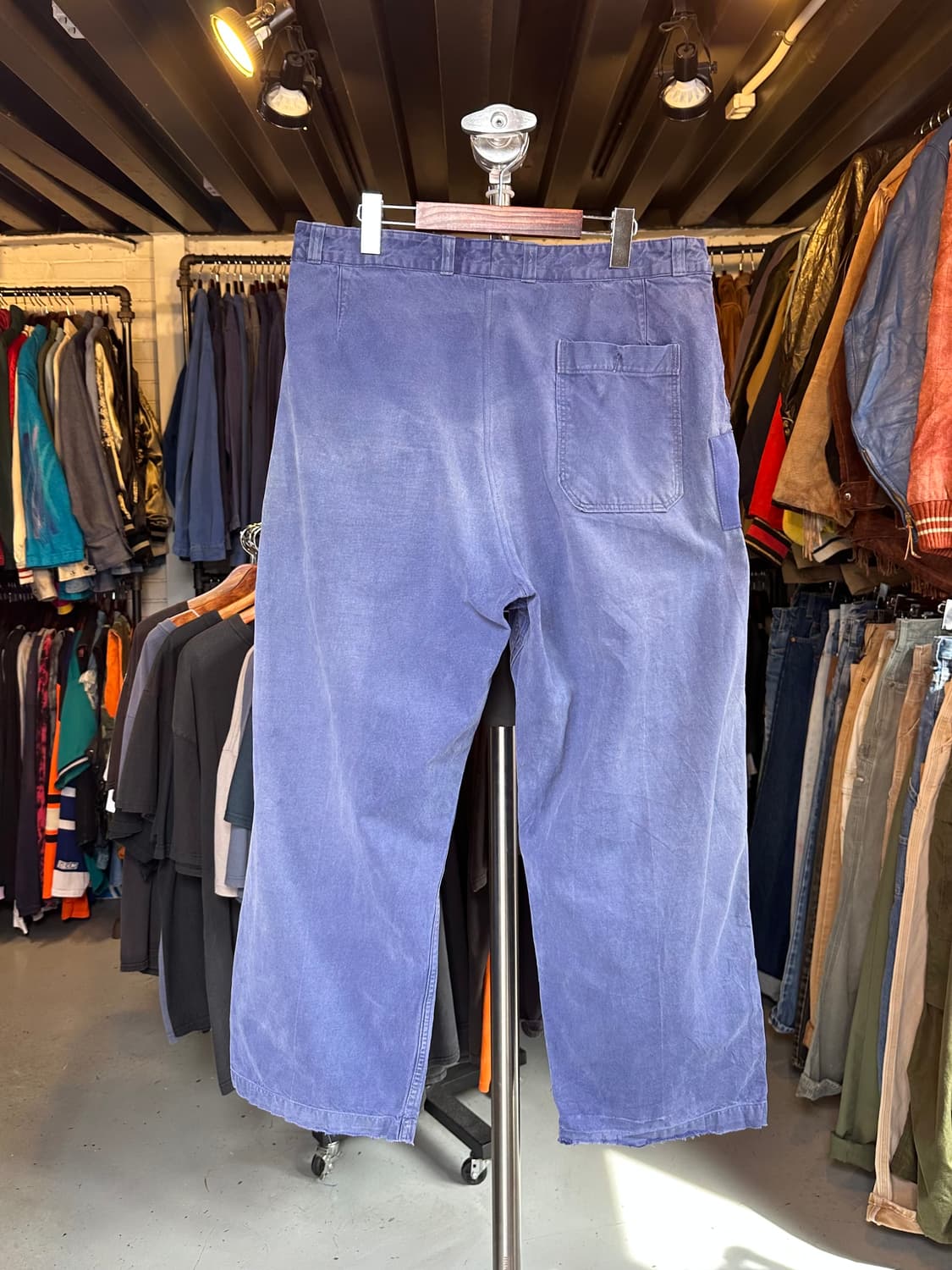 프렌치워크웨어 투턱 와이드 프렌치 워크팬츠 상품이미지2