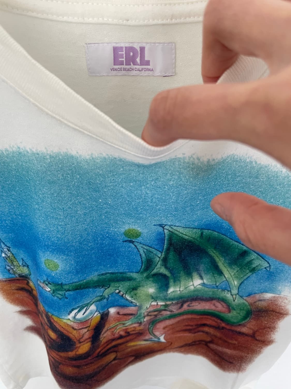 ERL dragon 티셔츠 상품이미지3