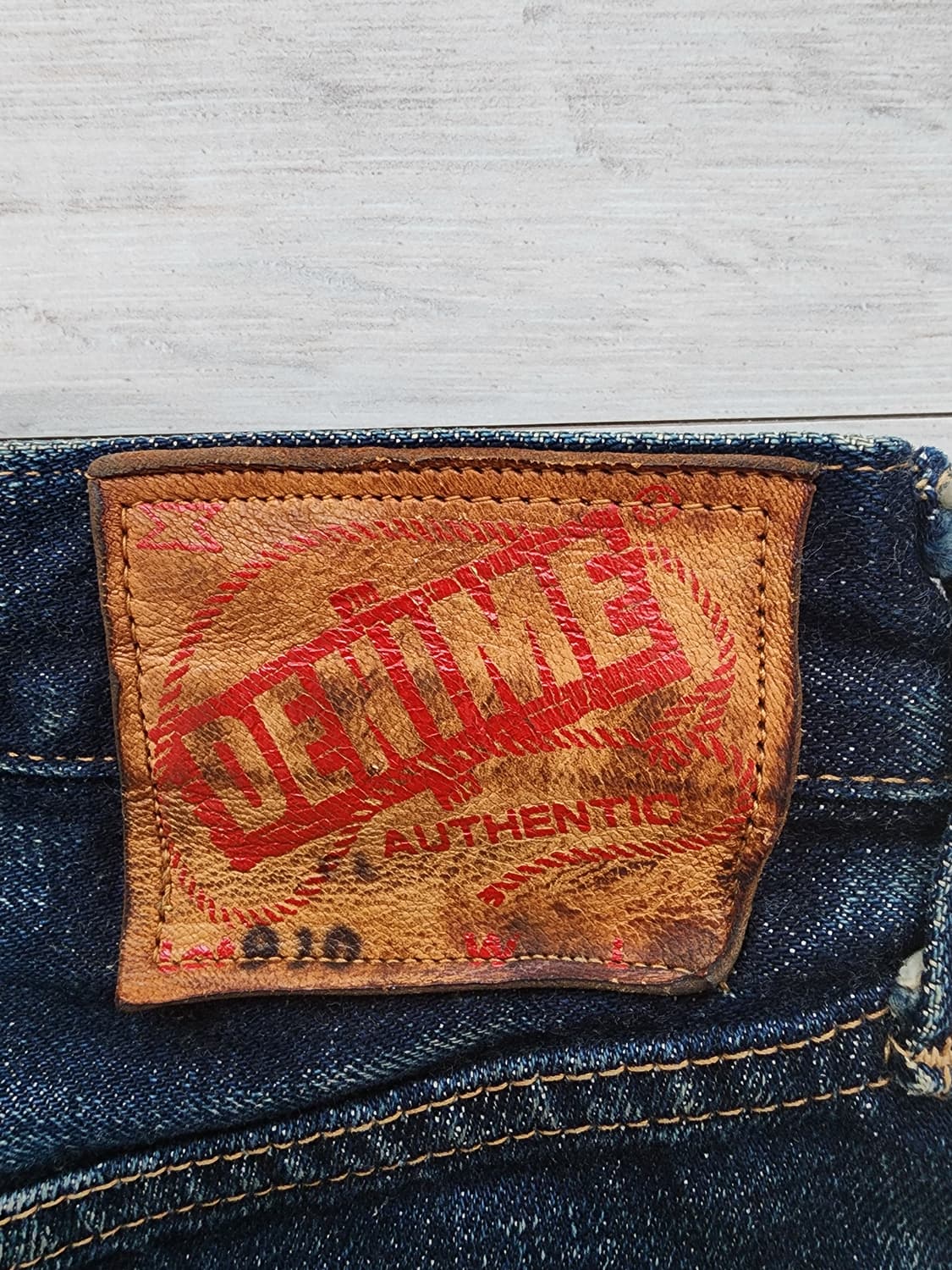 90s 일본 DENIME 셀비지 데님 상품이미지3