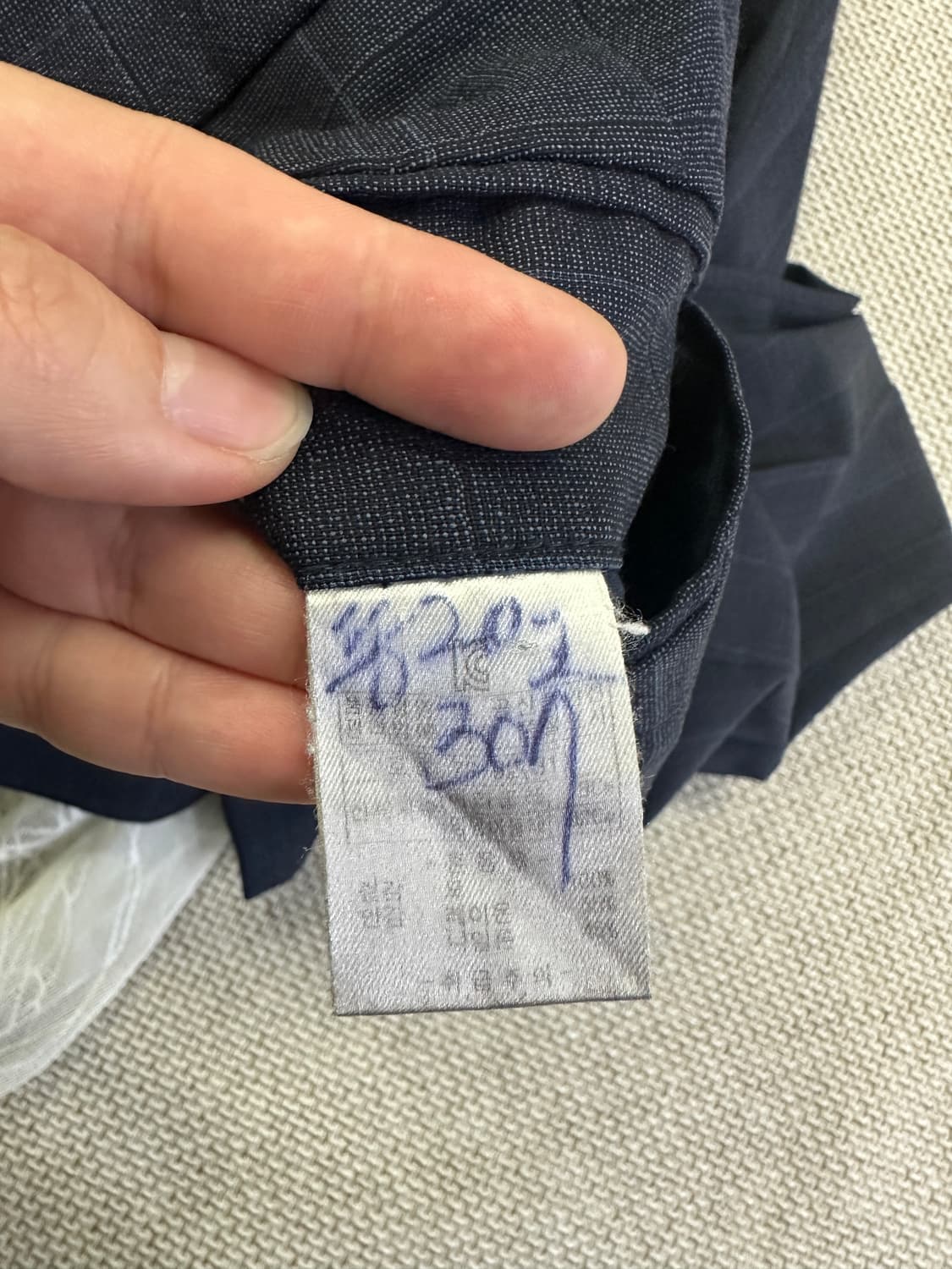 100/78 브루노바피 정장세트 셋업 0327D 상품이미지9