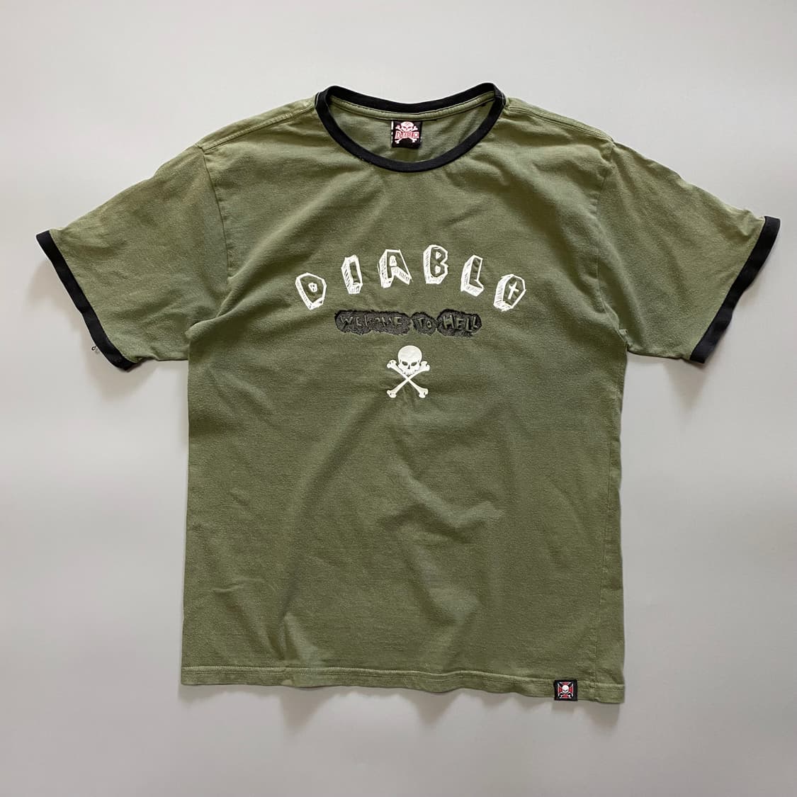 (M)Vintage 빈티지 디아블로 반팔티셔츠 상품이미지1