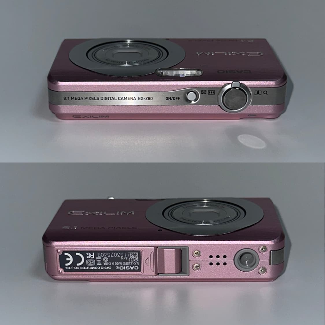 (풀구성)Casio Exilim EX-Z80 /카시오 엑슬림 Z80 핑크 상품이미지6