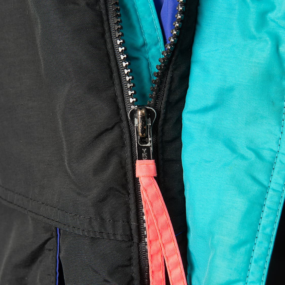 [115] 90s 컬럼비아 코리아메이드 컬러블럭 윈드브레이커  상품이미지3