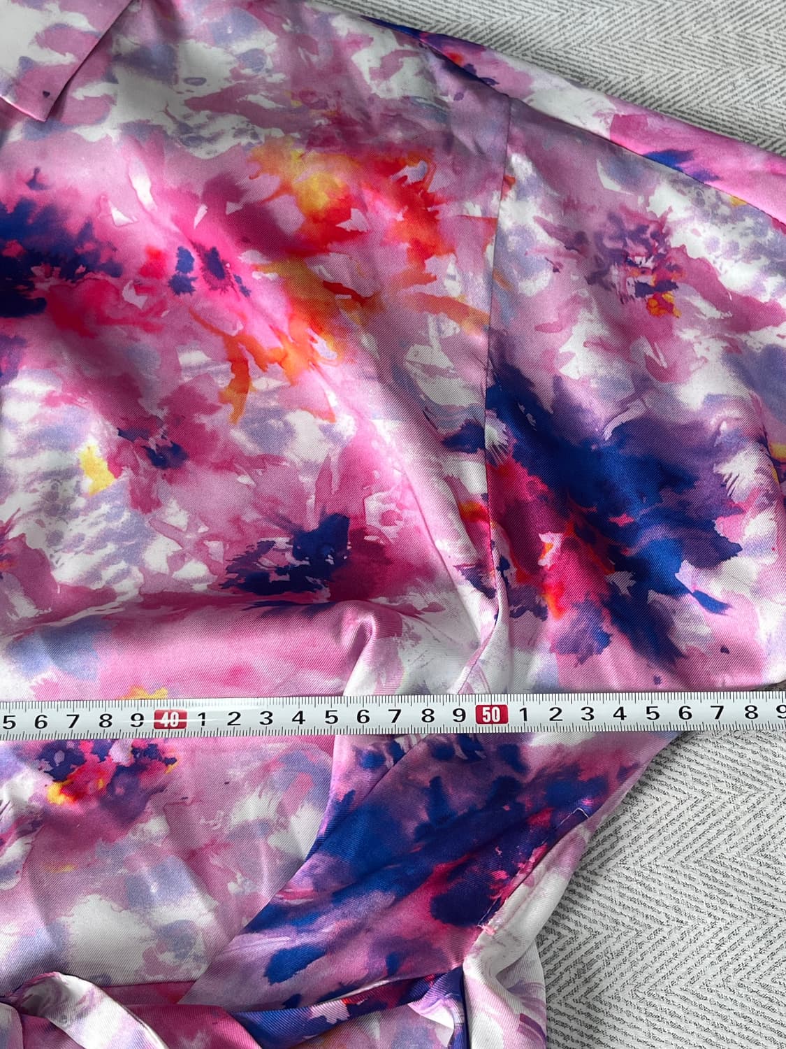 MSGM 밀라노 플라워 리본 롱 셔츠 원피스 IT40 SM 상품이미지10