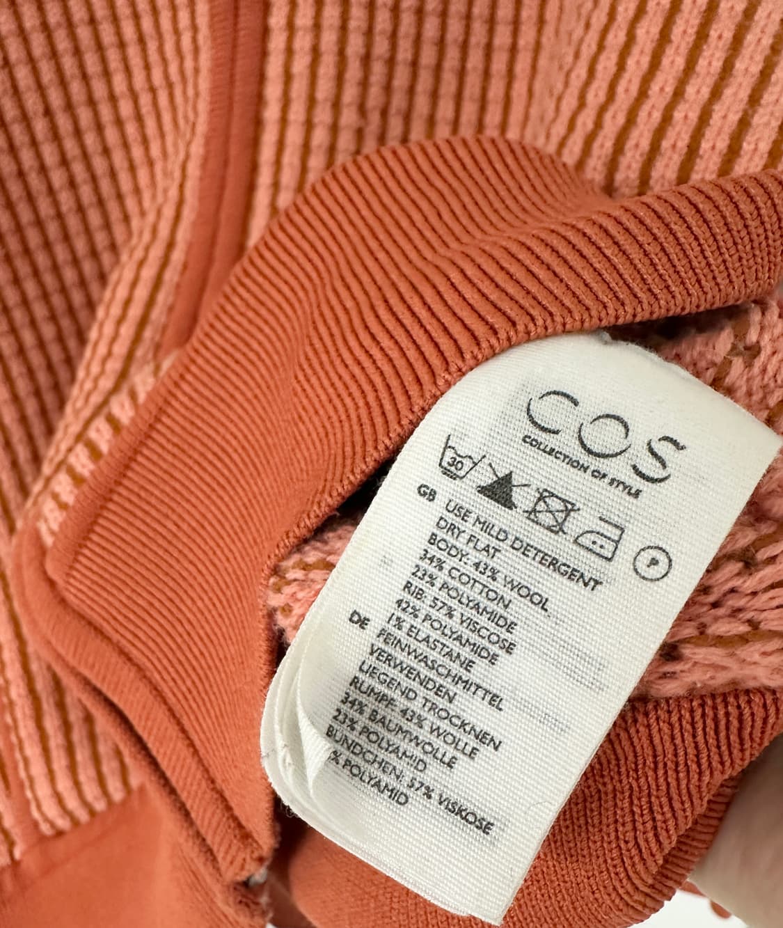 [코스] 여성 와플 S사이즈 니트 집업 상품이미지4