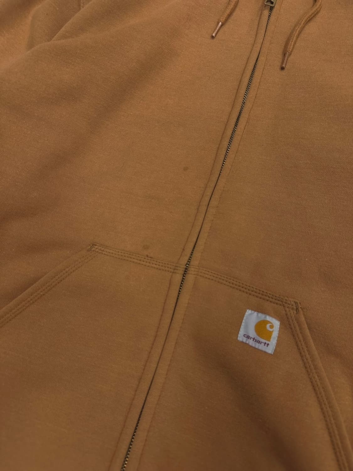 칼하트 써멀 후드집업 브라운 된장색 (M~XL) 상품이미지6