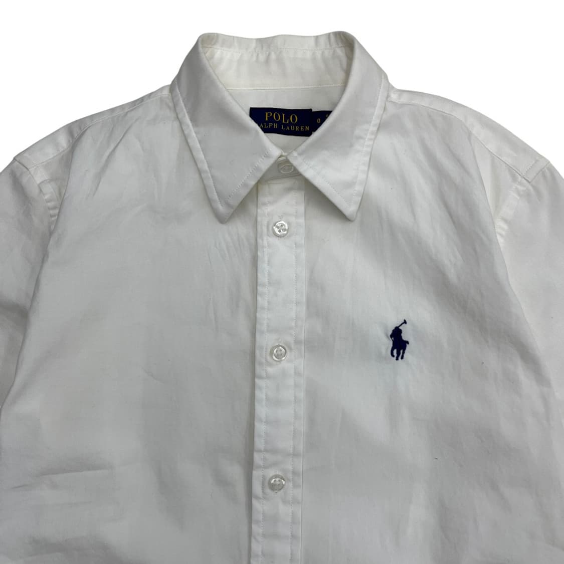 폴로 랄프로렌 네이비포니 화이트 셔츠 0 상품이미지4