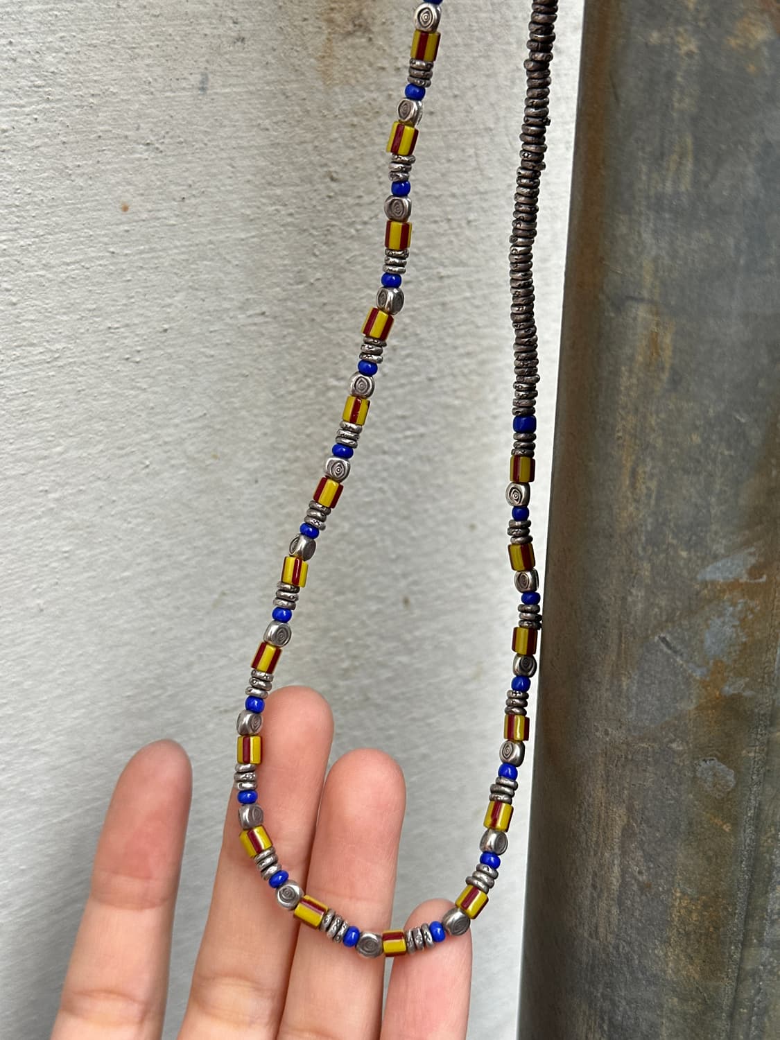 (Only 1)Karen Silver × African Glass Bea 상품이미지3
