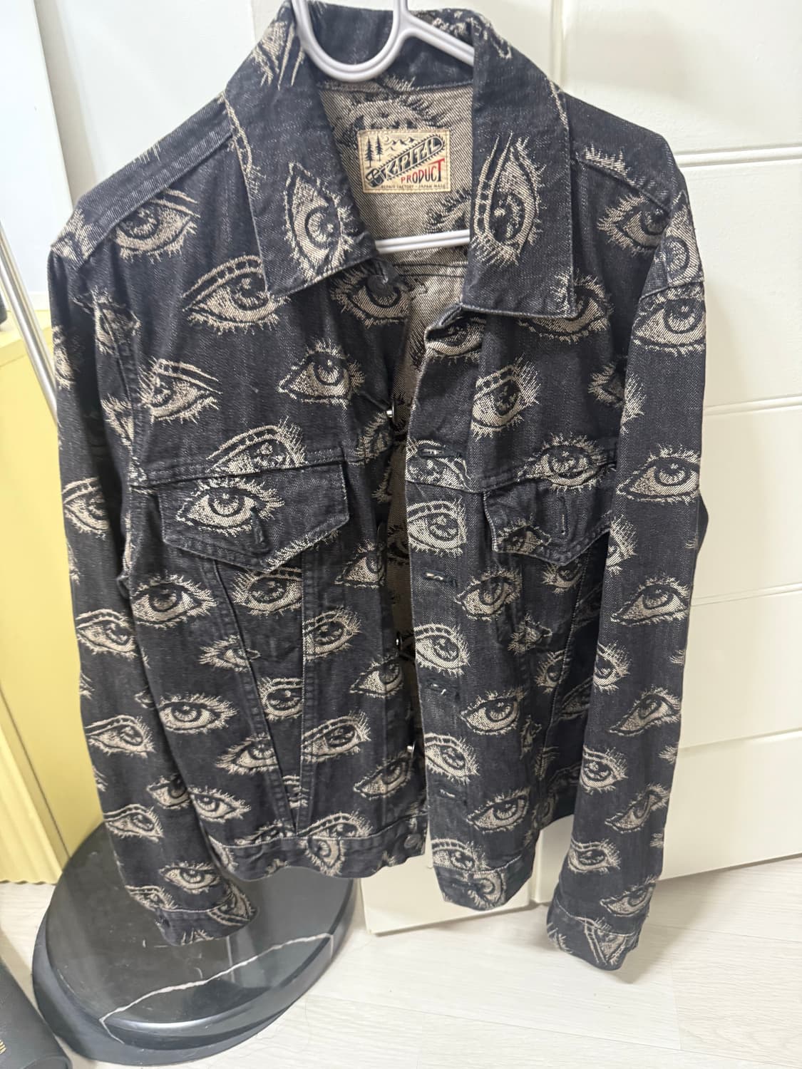 Kapital 캐피탈 아이 패턴 데님 자켓 여성 2 상품이미지1