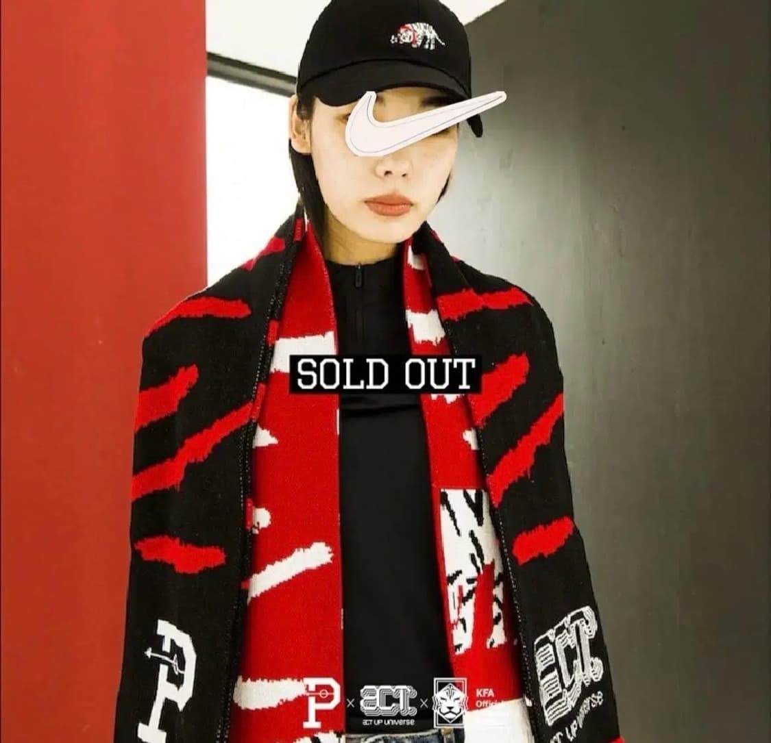 오버더 피치 Act up universe KFA 협업 머플러 Set 상품이미지8