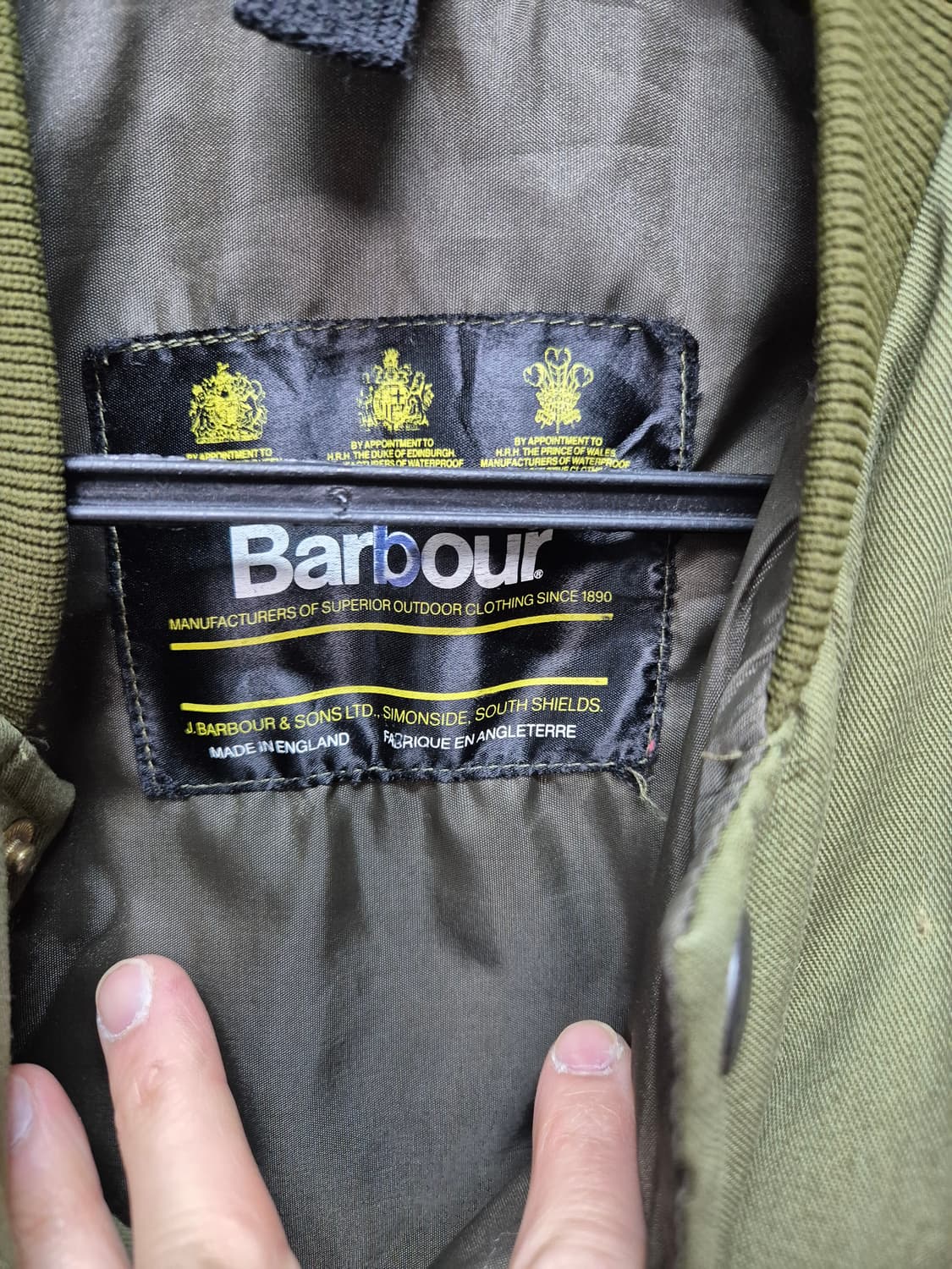 바버 퀼팅 베스트 상품이미지3