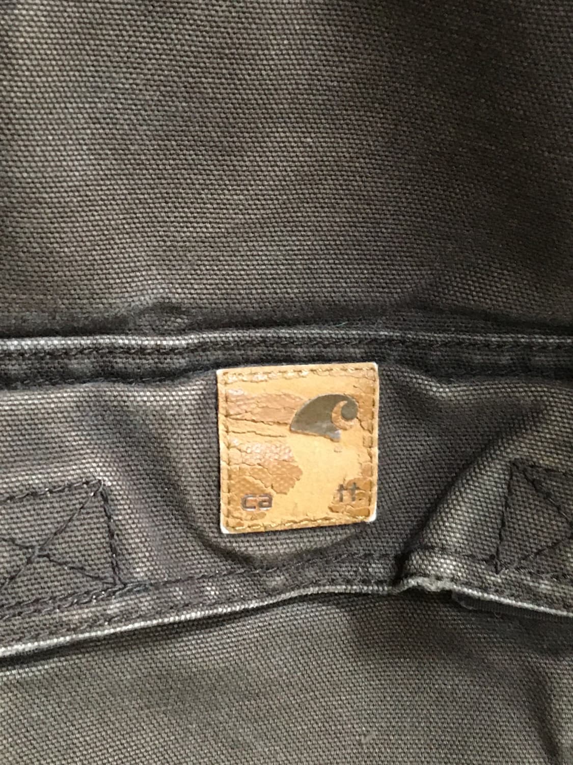 칼하트 키즈/우먼 빈티지 후드 집업 브라운 상품이미지8