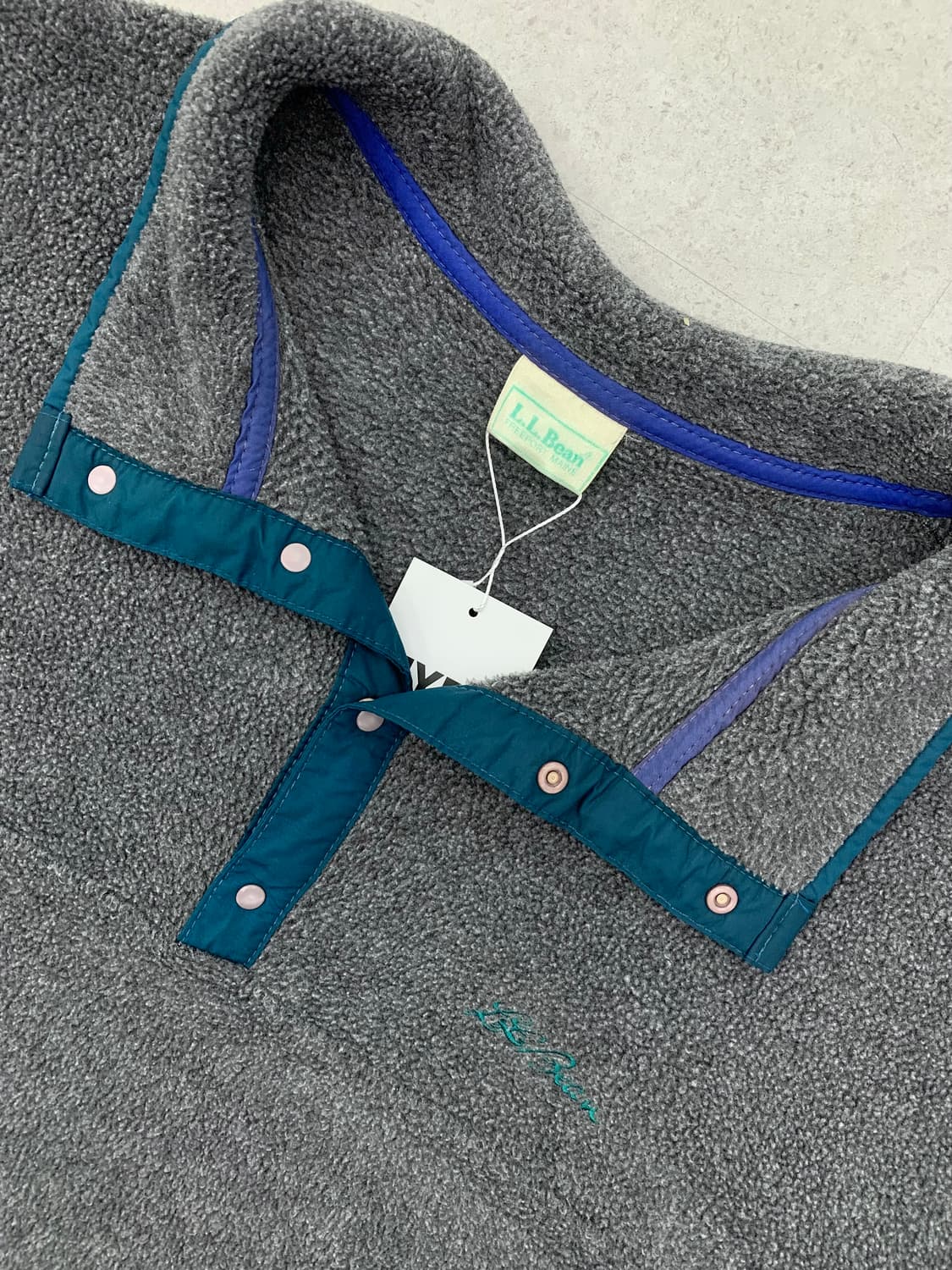 LLbean 엘엘빈 90s 하프스냅 플리스 상품이미지3