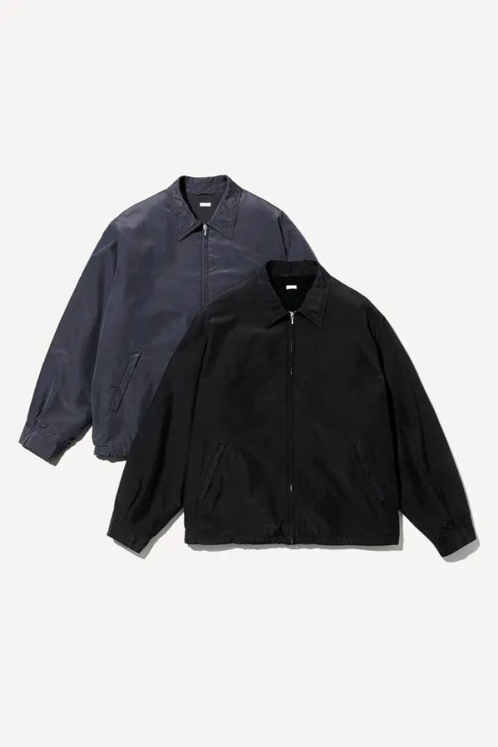 아프레쎄 25aw 실크 타페타 코치 자켓 블랙 1사이즈 상품이미지1