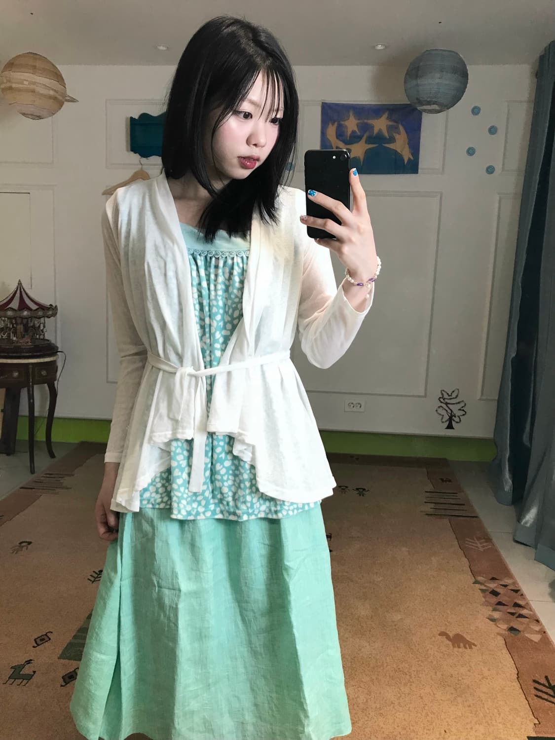 민트로 겹겹이 쌓은 레이어드 코디셋𖧧𓂃˖₊ 상품이미지4