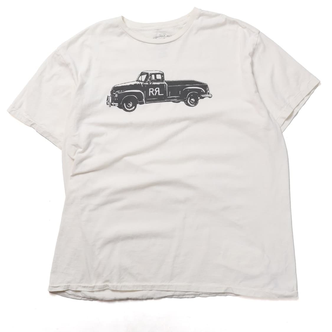 더블알엘 RRL Truck Printing T-shirt 

 상품이미지1