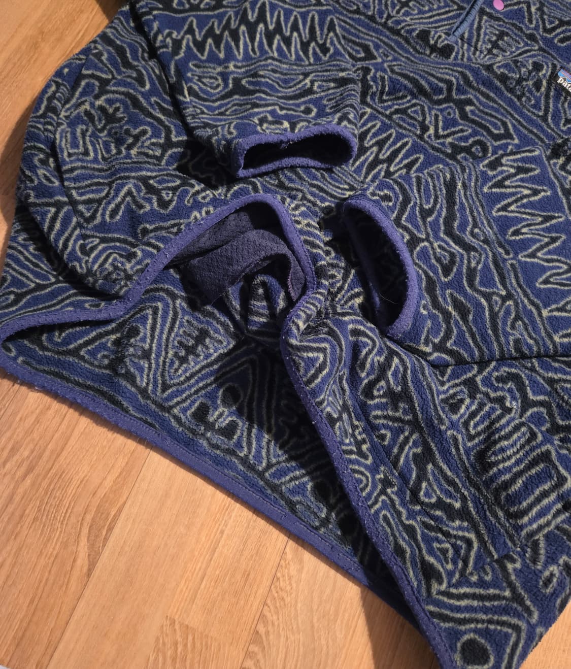 (L)Rare파타고니아 90s Usa 블루스톰 악어 신칠라 상품이미지5