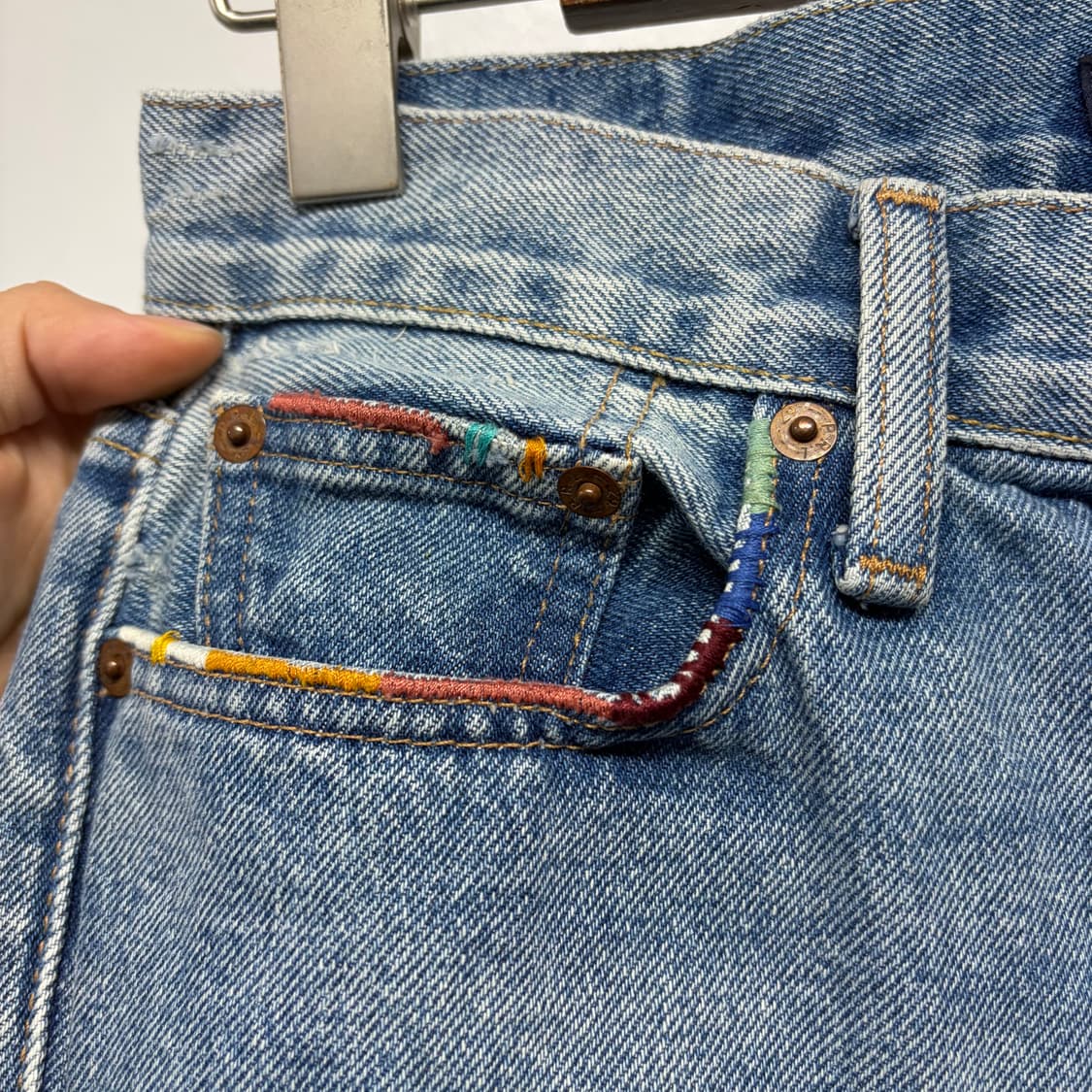 폴로 데님팬츠 상품이미지4