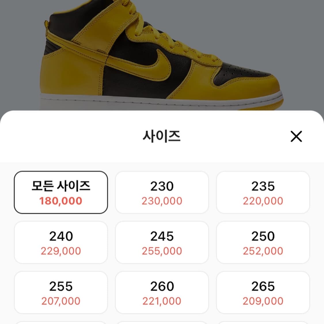 나이키 덩크하이 SP 바시티 메이즈 상품이미지9